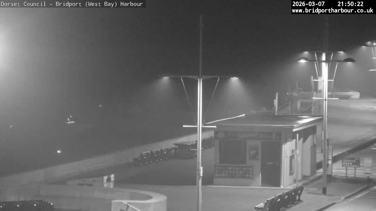 Bridport Harbour (West Bay) PTZ Live Cam - Bridport, Dorset, South West, England, United Kingdom