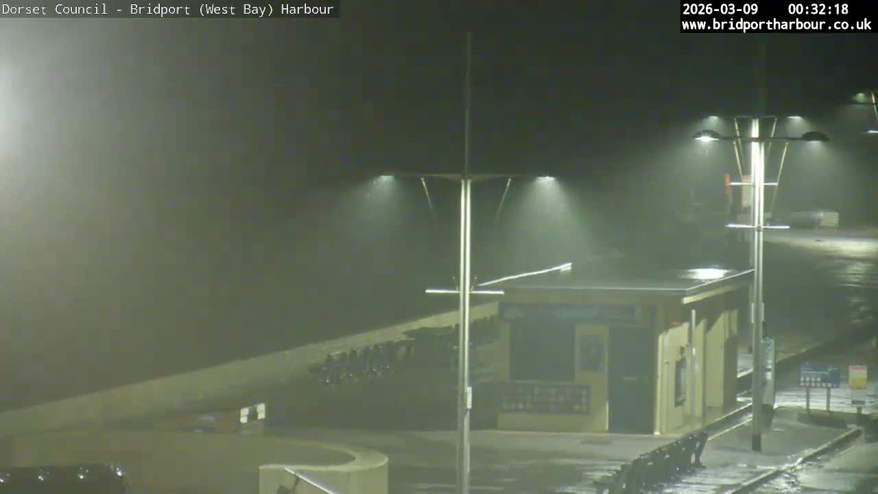 Bridport Harbour (West Bay) PTZ Live Cam - Bridport, Dorset, South West, England, United Kingdom