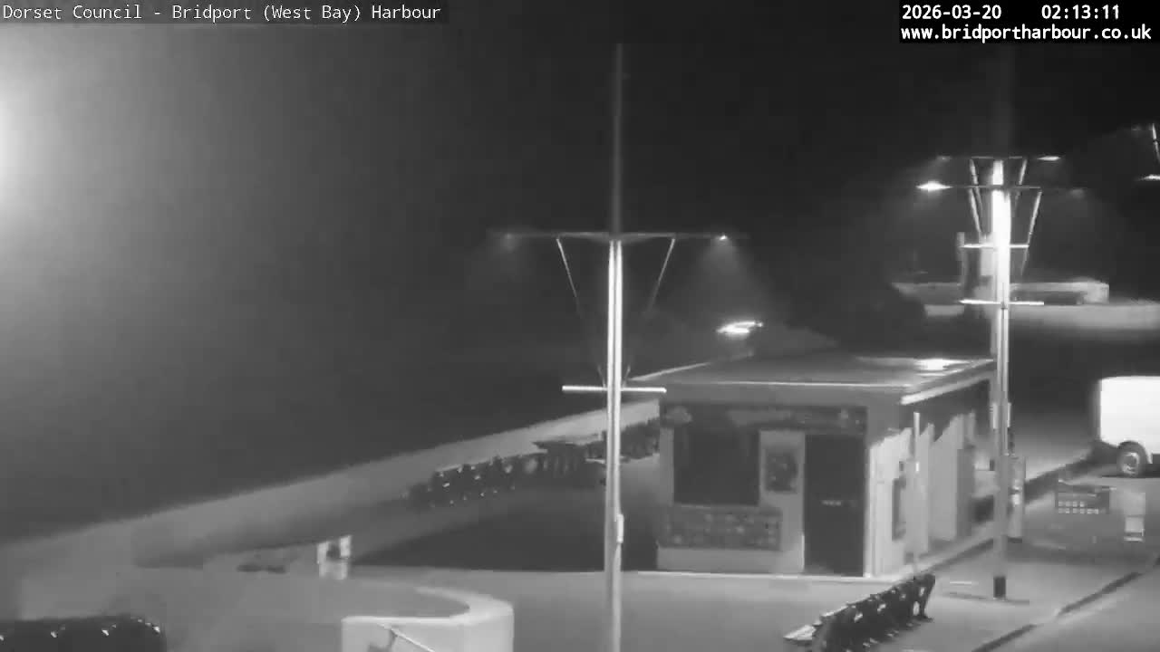 Bridport Harbour (West Bay) PTZ Live Cam - Bridport, Dorset, South West, England, United Kingdom