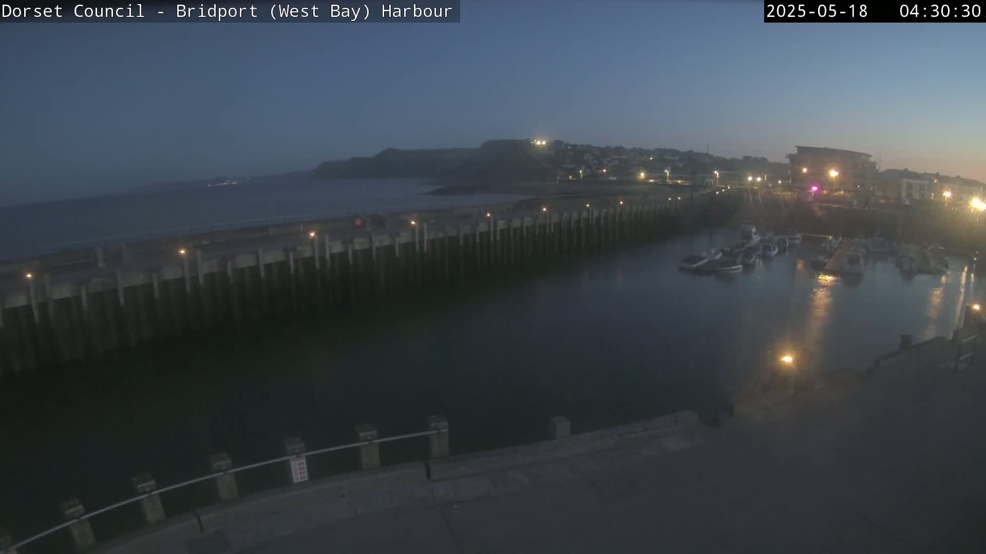 Bridport Harbour West Beach Live Cam - Bridport, Dorset, South West, England, United Kingdom
