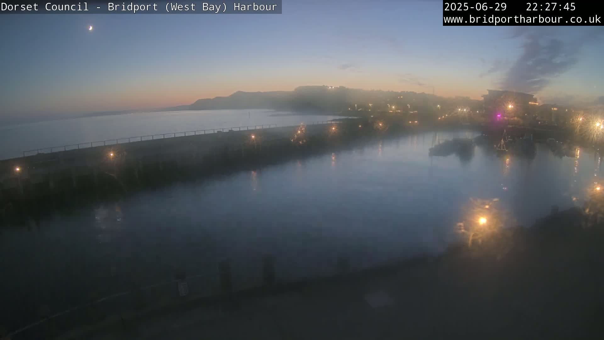 Bridport Harbour West Beach Live Cam - Bridport, Dorset, South West, England, United Kingdom