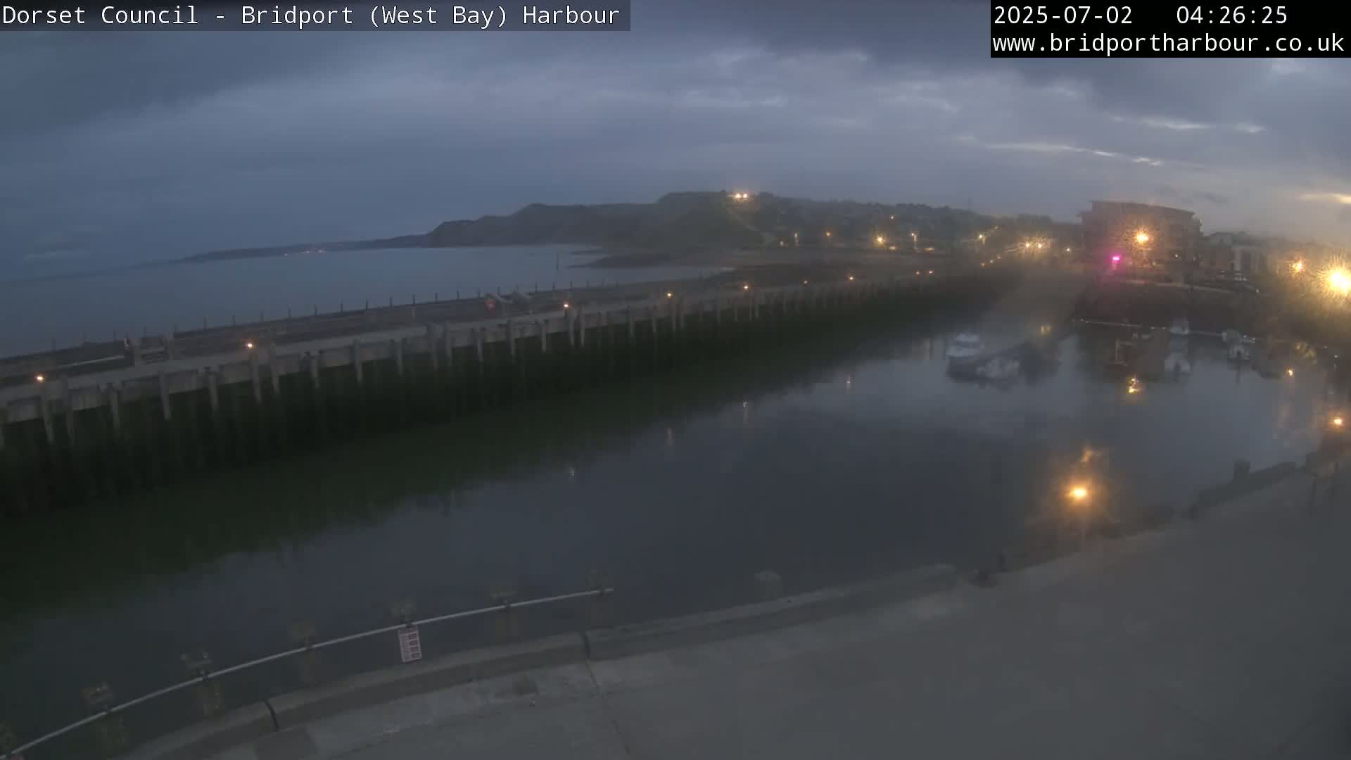 Bridport Harbour West Beach Live Cam - Bridport, Dorset, South West, England, United Kingdom