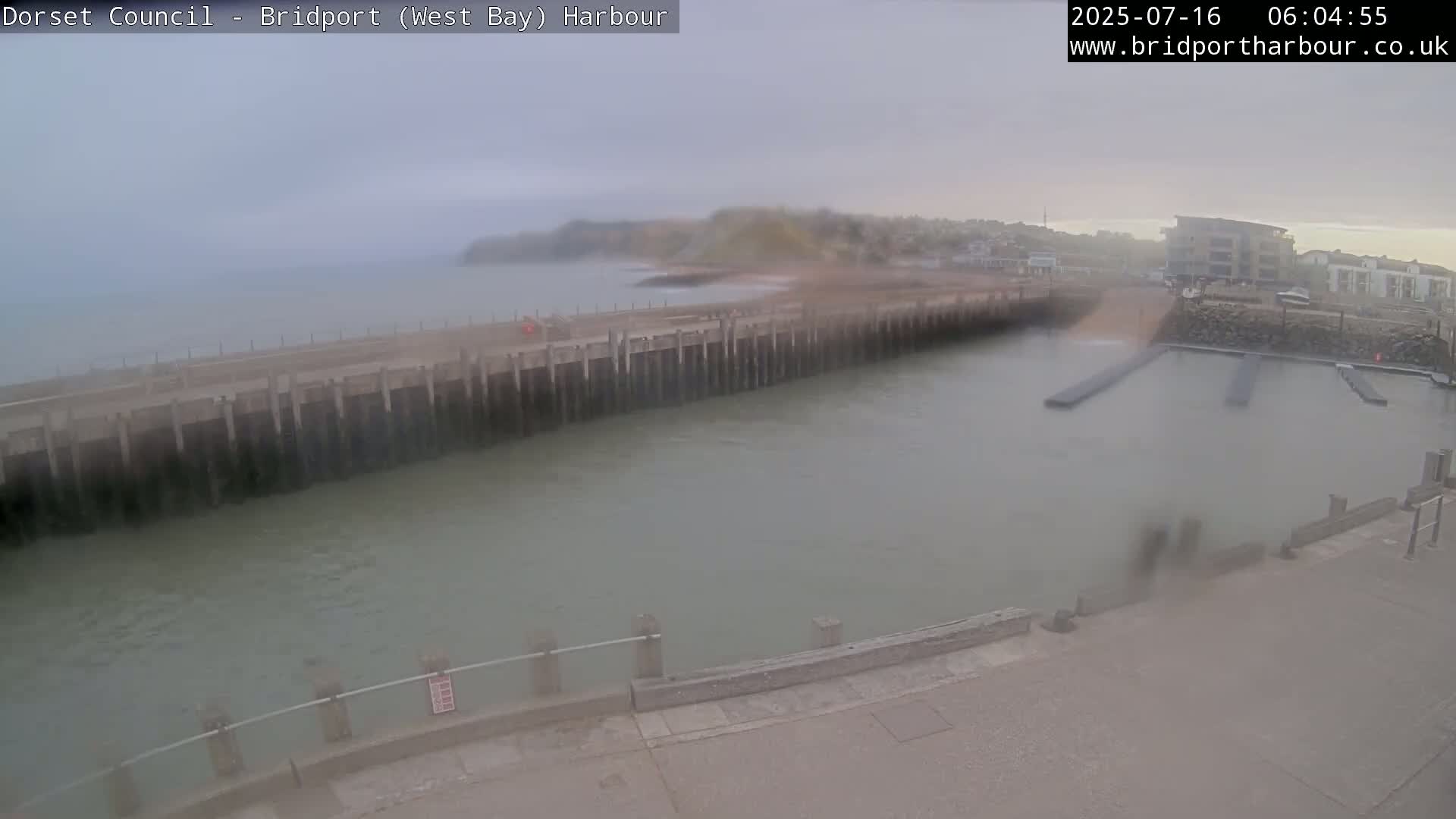 Bridport Harbour West Beach Live Cam - Bridport, Dorset, South West, England, United Kingdom