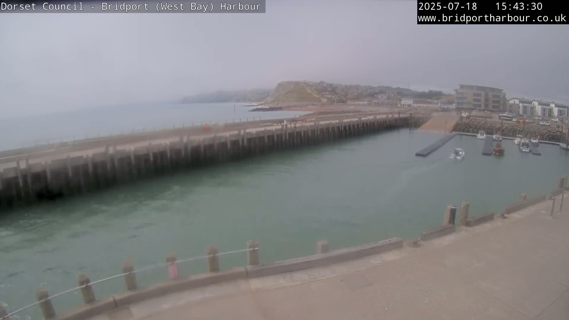 Bridport Harbour West Beach Live Cam - Bridport, Dorset, South West, England, United Kingdom
