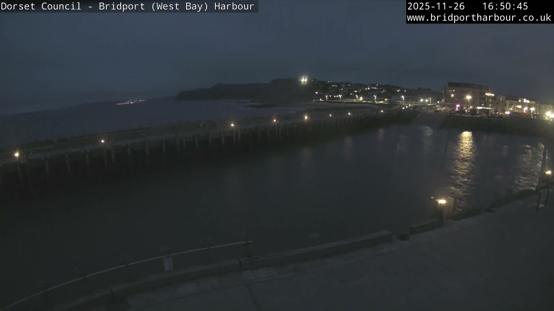 Bridport Harbour West Beach Live Cam - Bridport, Dorset, South West, England, United Kingdom