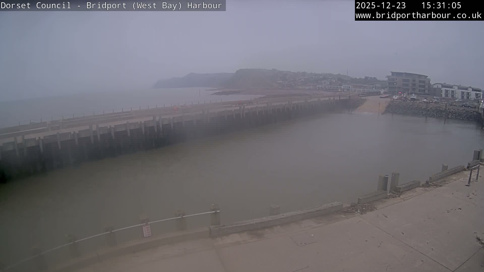 Bridport Harbour West Beach Live Cam - Bridport, Dorset, South West, England, United Kingdom