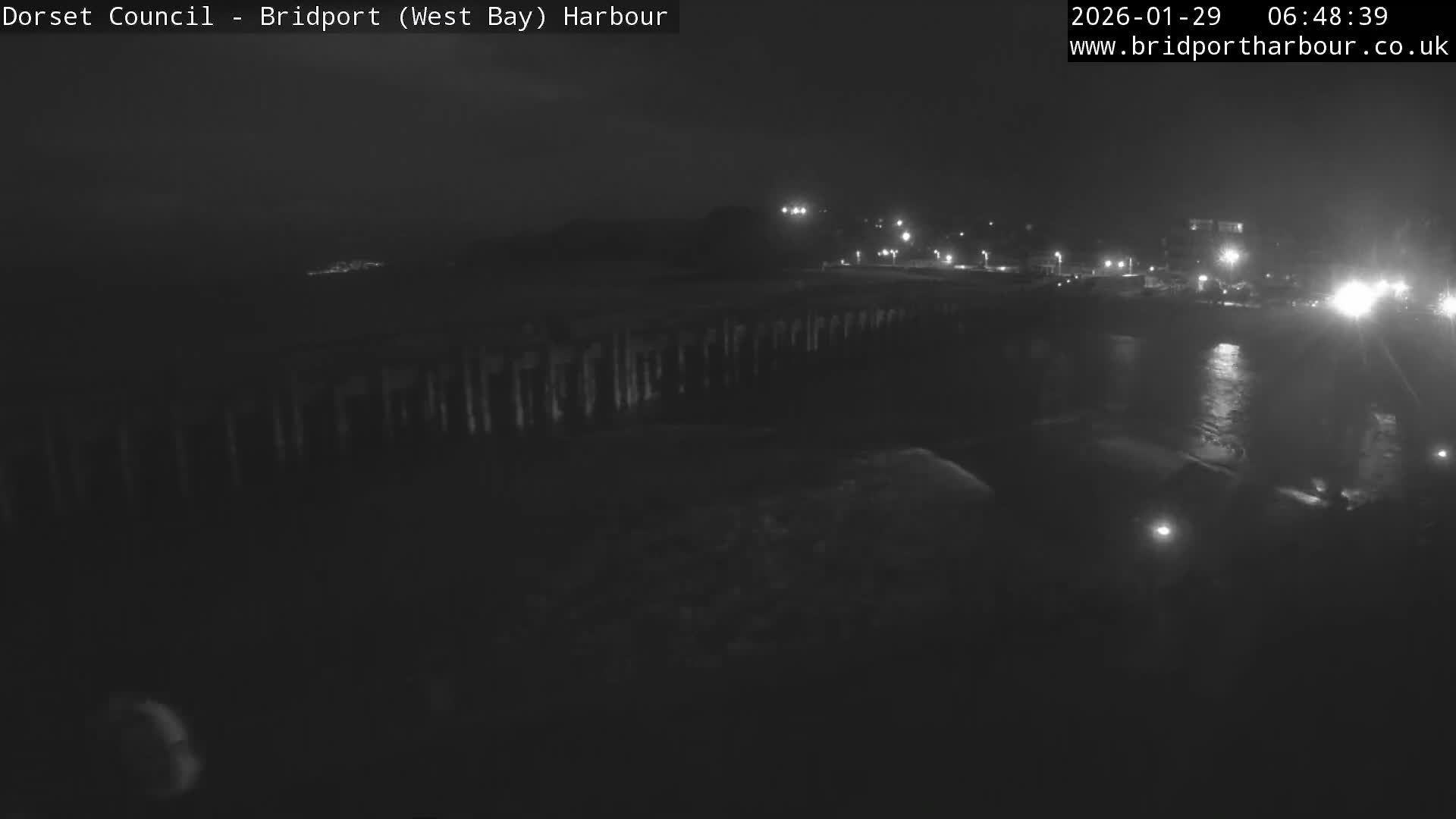 Bridport Harbour West Beach Live Cam - Bridport, Dorset, South West, England, United Kingdom