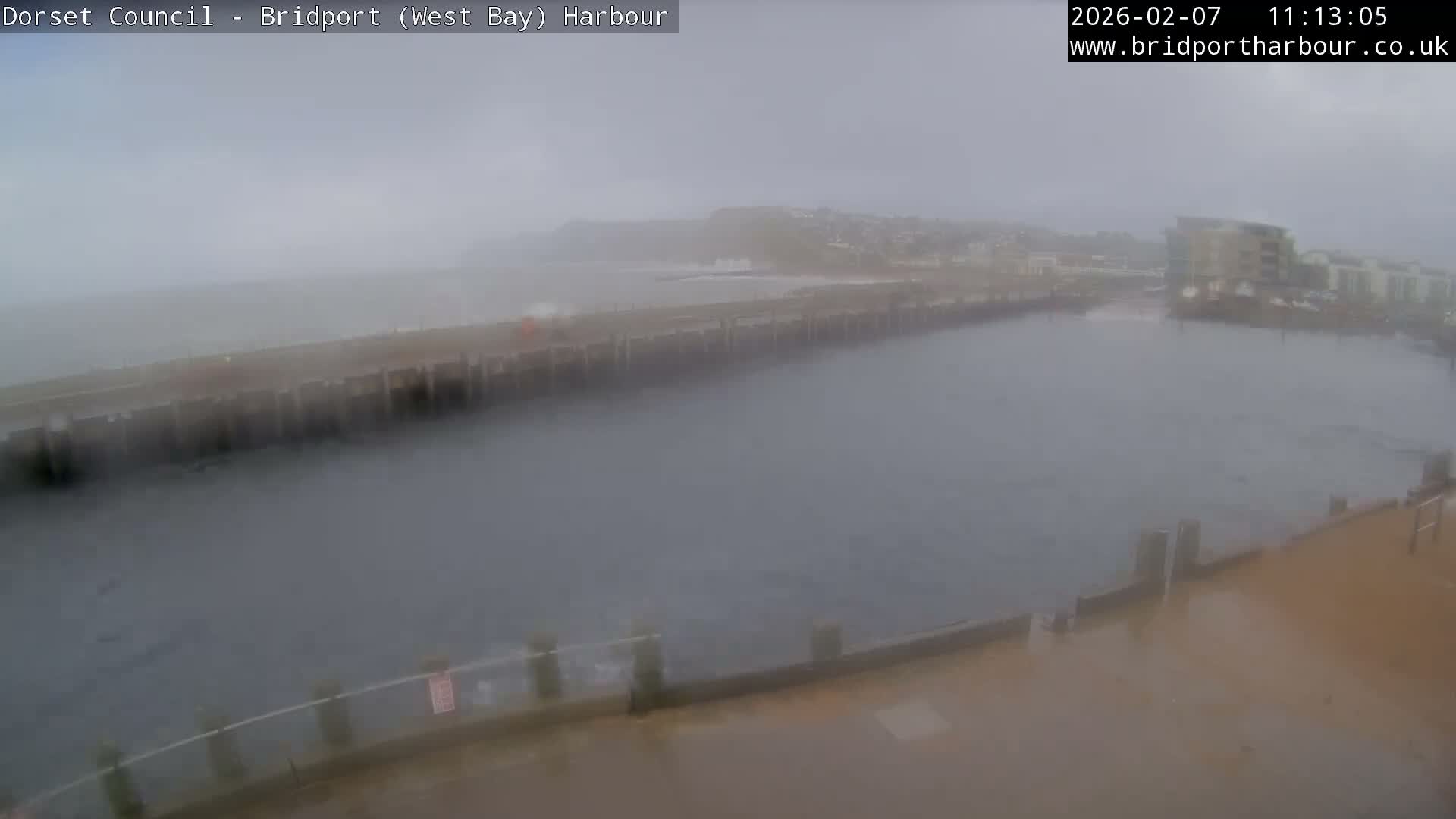 Bridport Harbour West Beach Live Cam - Bridport, Dorset, South West, England, United Kingdom
