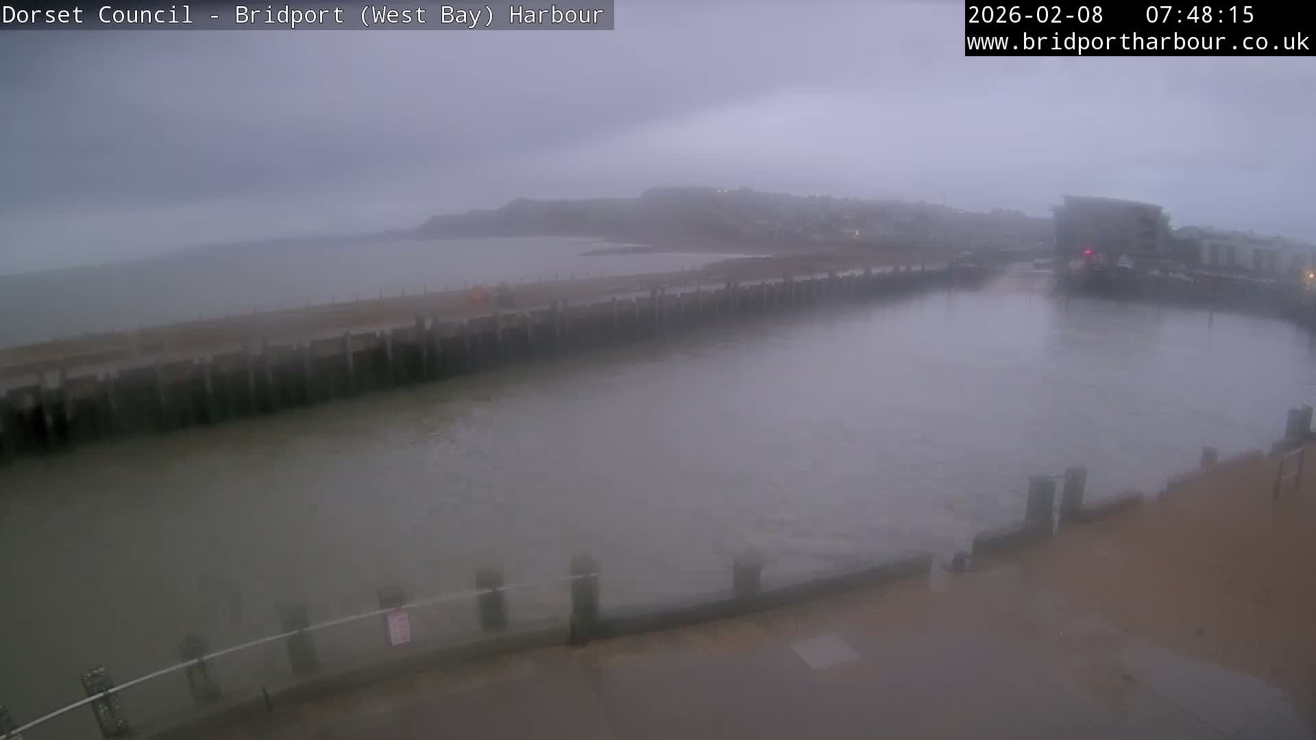 Bridport Harbour West Beach Live Cam - Bridport, Dorset, South West, England, United Kingdom