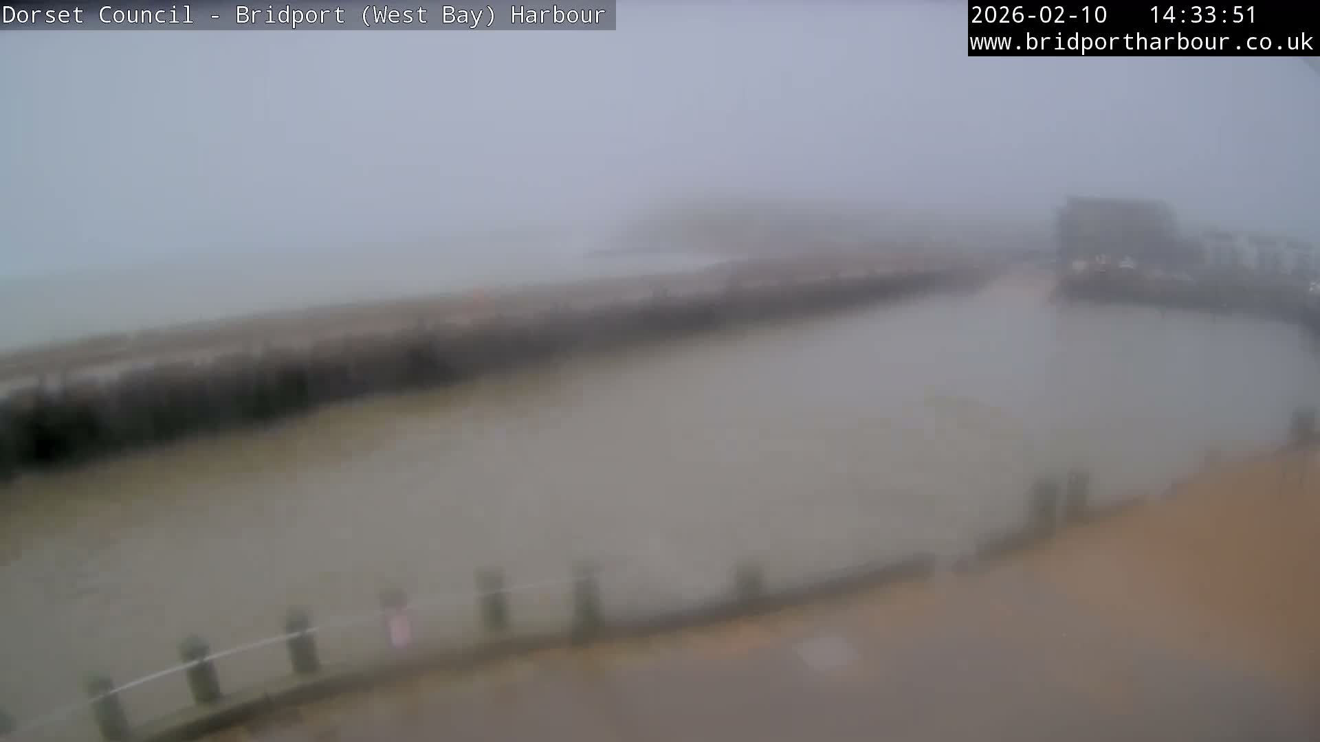 Bridport Harbour West Beach Live Cam - Bridport, Dorset, South West, England, United Kingdom
