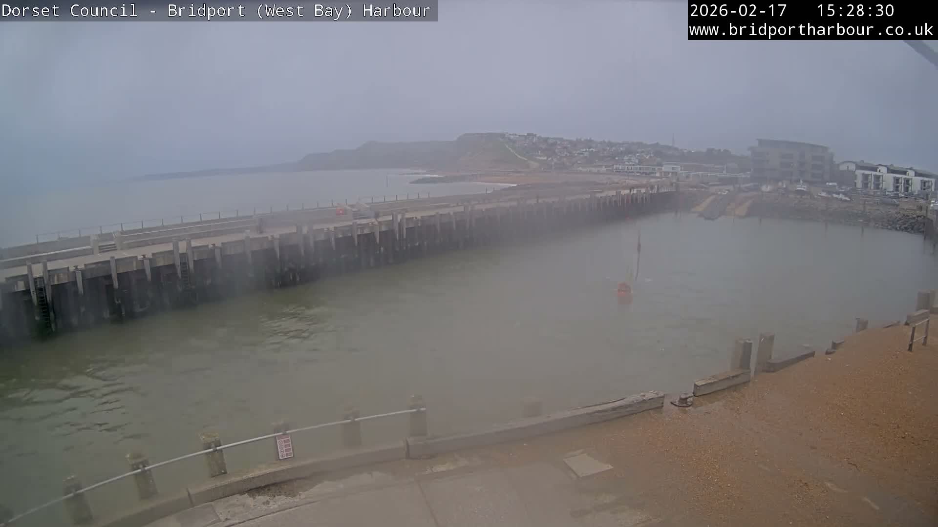 Bridport Harbour West Beach Live Cam - Bridport, Dorset, South West, England, United Kingdom