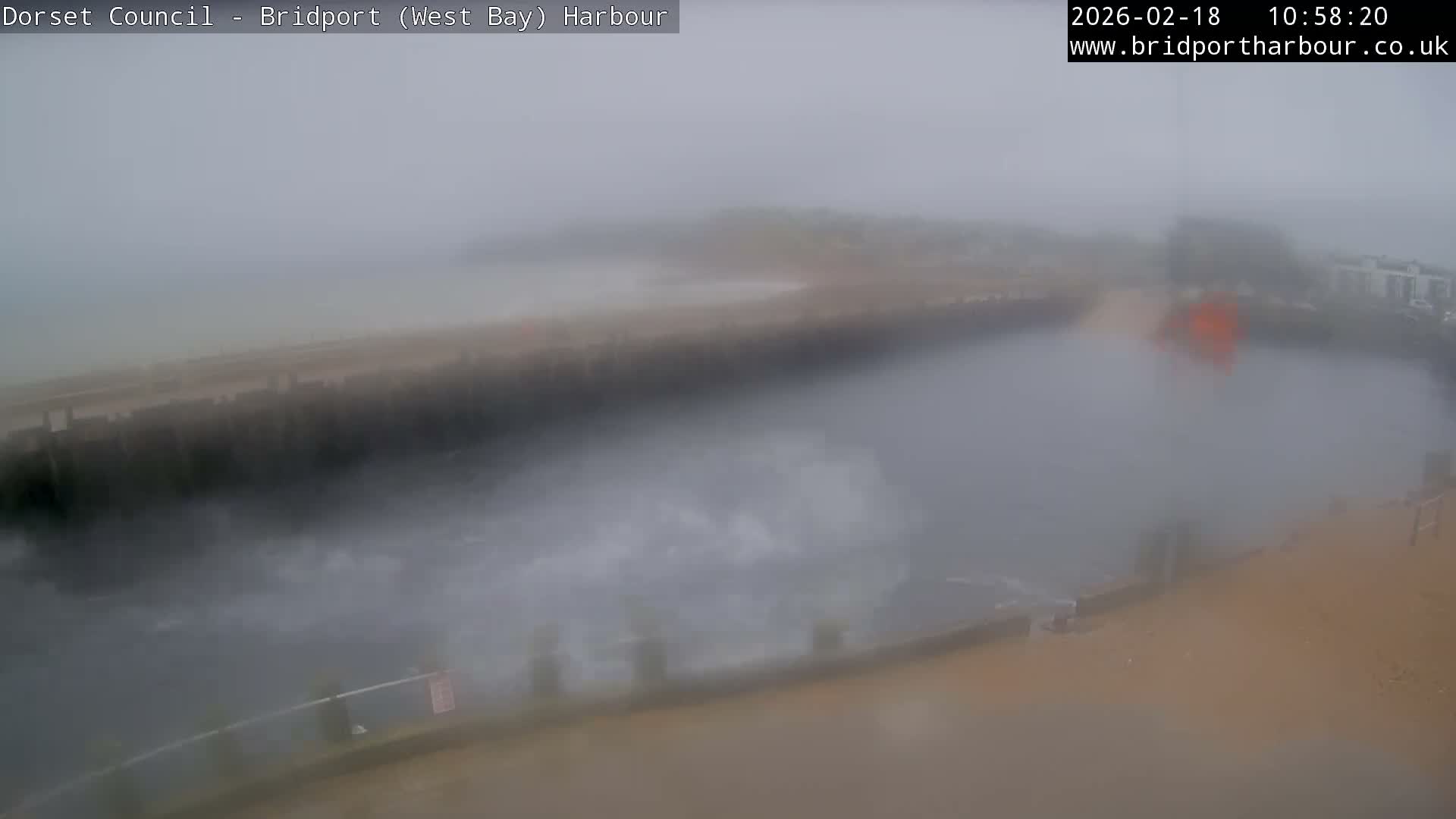 Bridport Harbour West Beach Live Cam - Bridport, Dorset, South West, England, United Kingdom