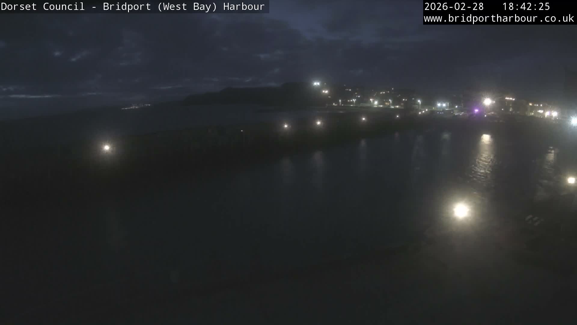 Bridport Harbour West Beach Live Cam - Bridport, Dorset, South West, England, United Kingdom