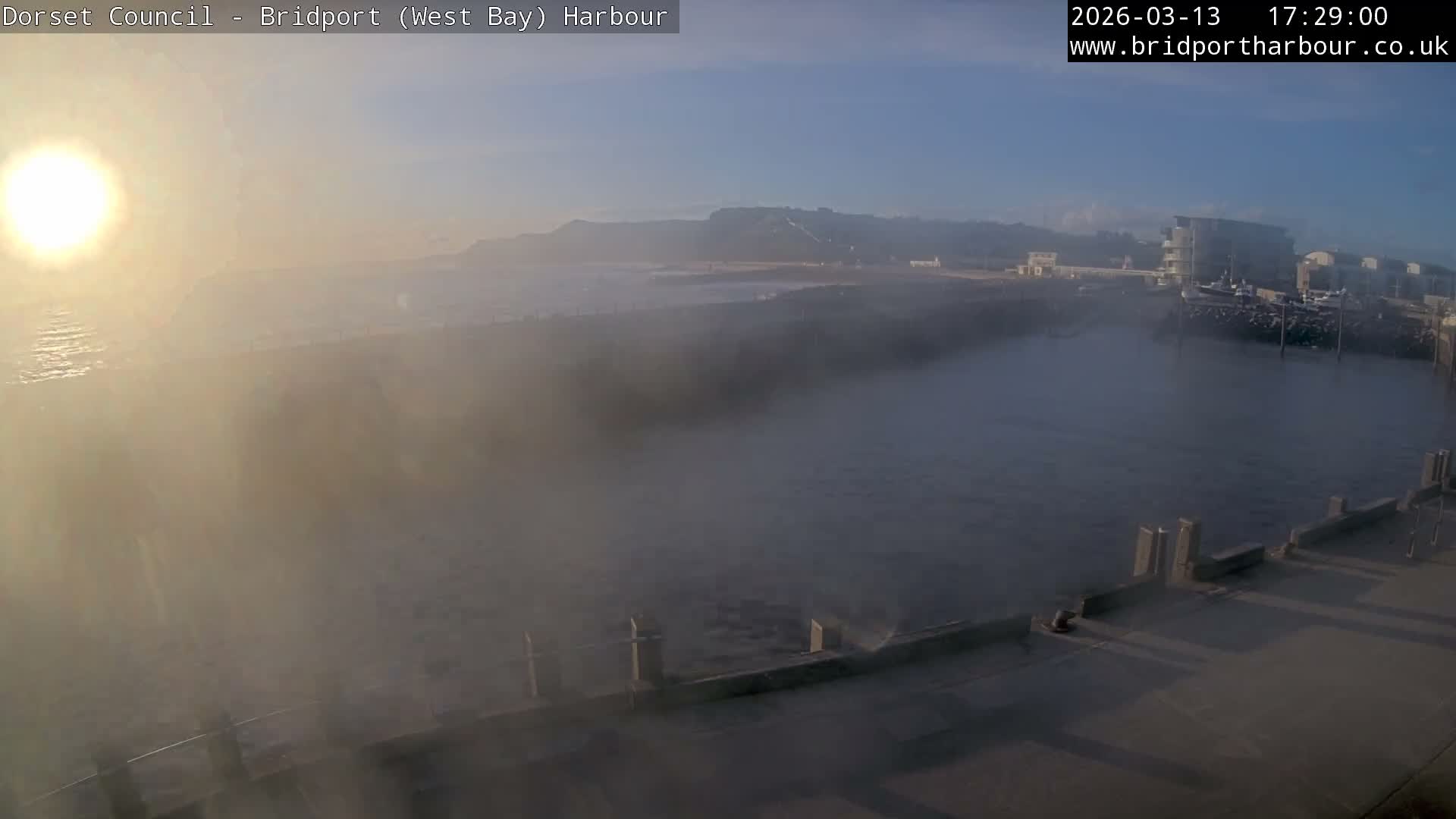 Bridport Harbour West Beach Live Cam - Bridport, Dorset, South West, England, United Kingdom