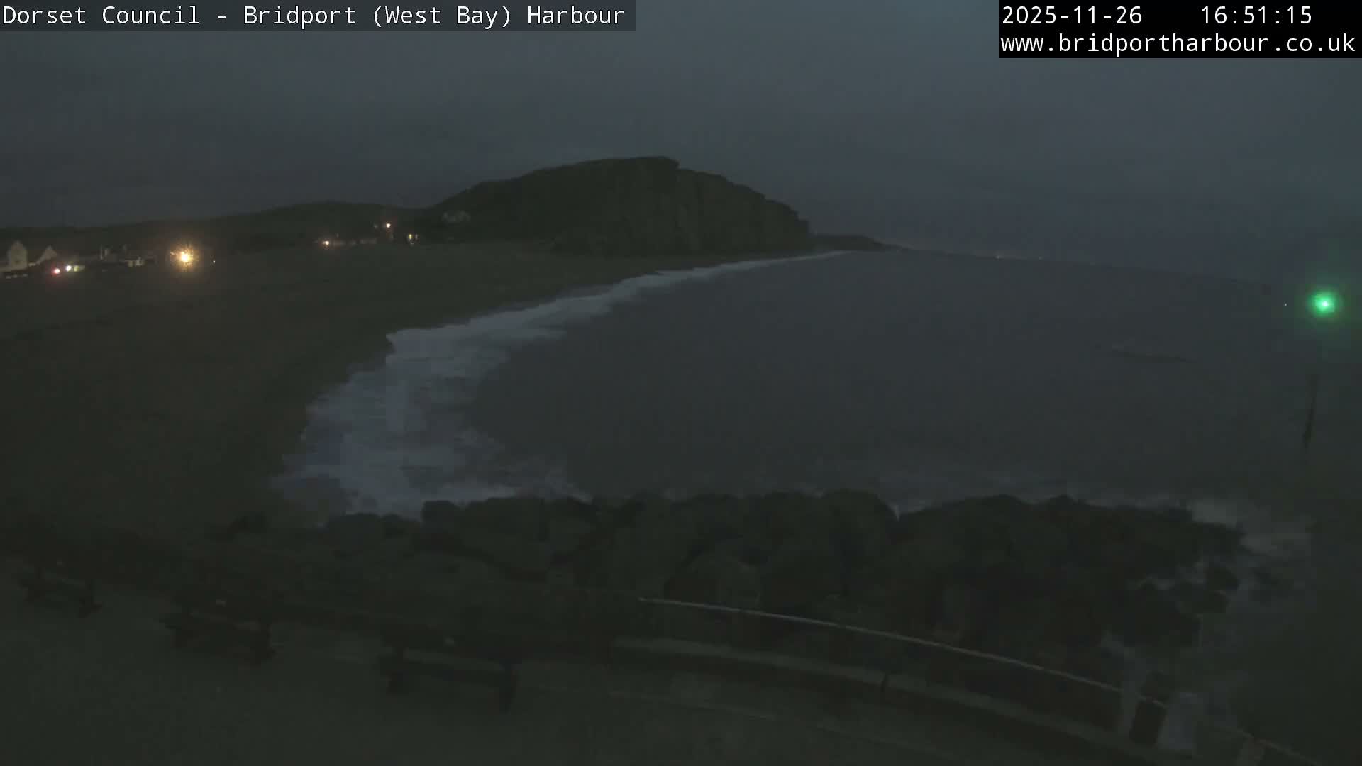 Bridport Harbour East Beach Live Cam - Bridport, Dorset, South West, England, United Kingdom