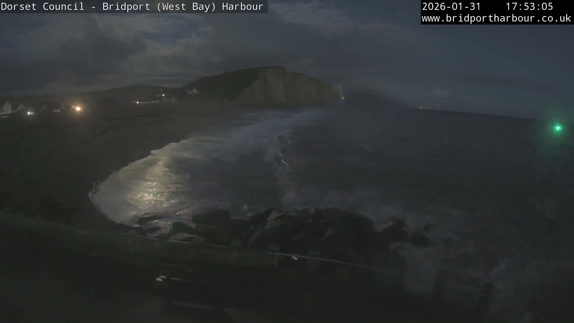 Bridport Harbour East Beach Live Cam - Bridport, Dorset, South West, England, United Kingdom