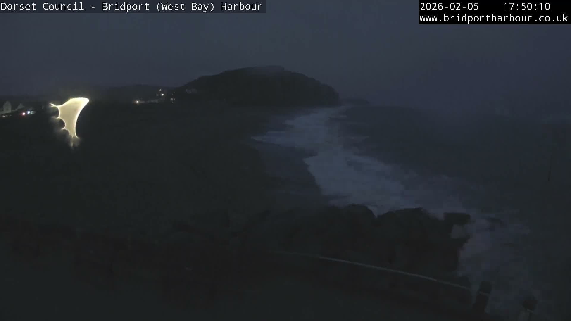 Bridport Harbour East Beach Live Cam - Bridport, Dorset, South West, England, United Kingdom