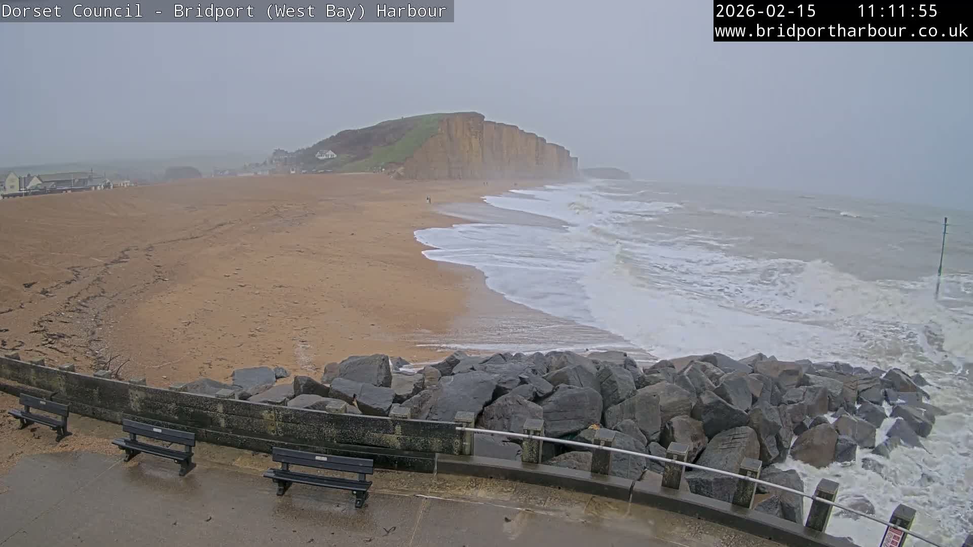Bridport Harbour East Beach Live Cam - Bridport, Dorset, South West, England, United Kingdom