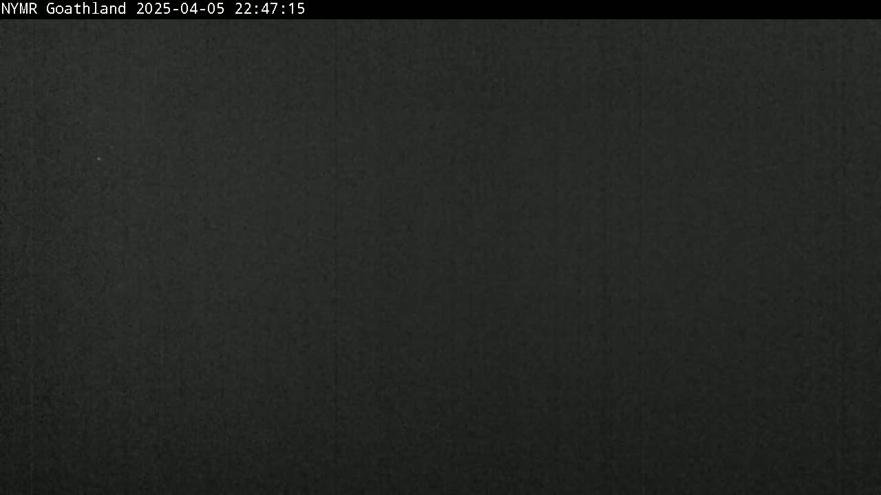 The image shows a dark, uniformly textured surface at night.