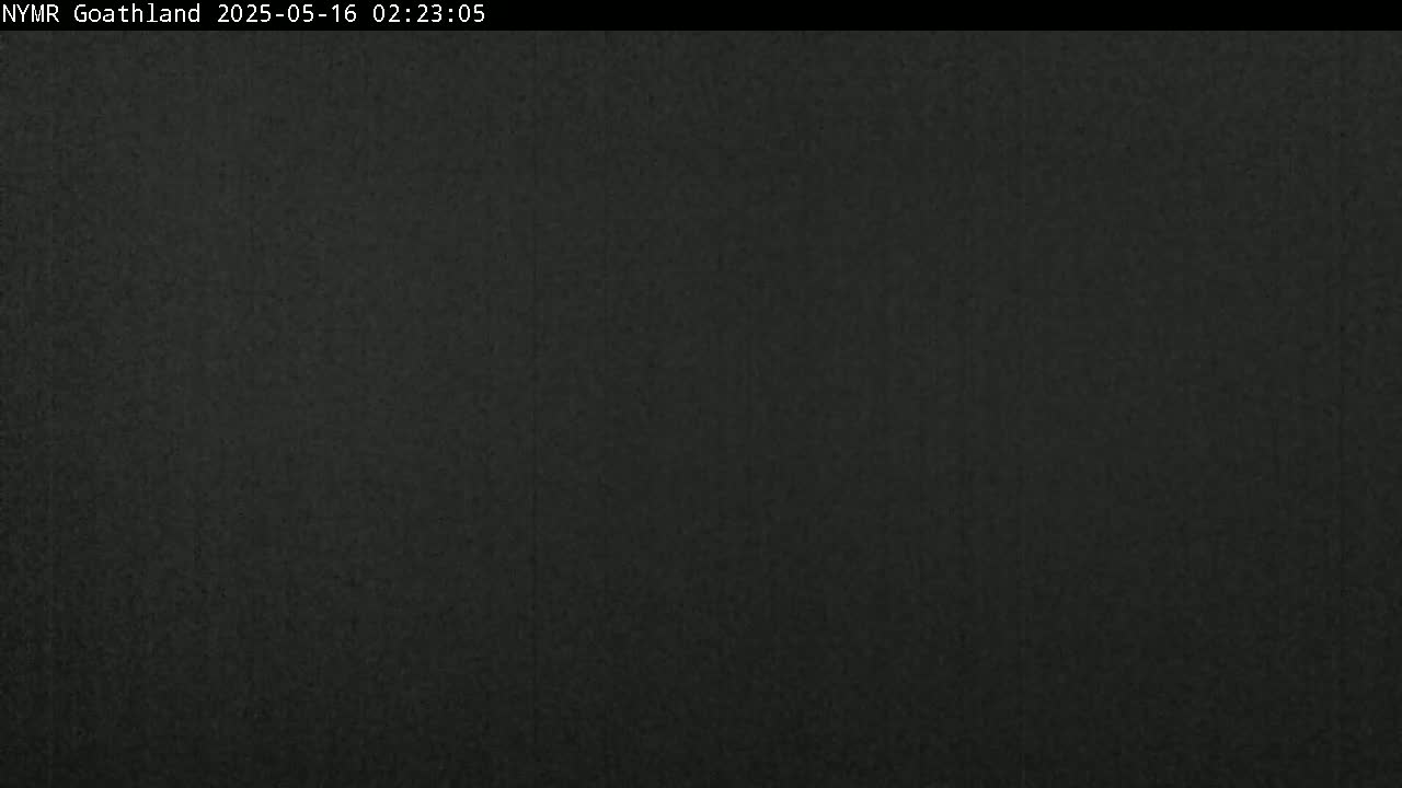 North Yorkshire Moors Railway (NYMR) Goathland Station North View Live Cam - Goathland, Borough of Scarborough, North Yorkshire, Yorkshire and the Humber, England, United Kingdom