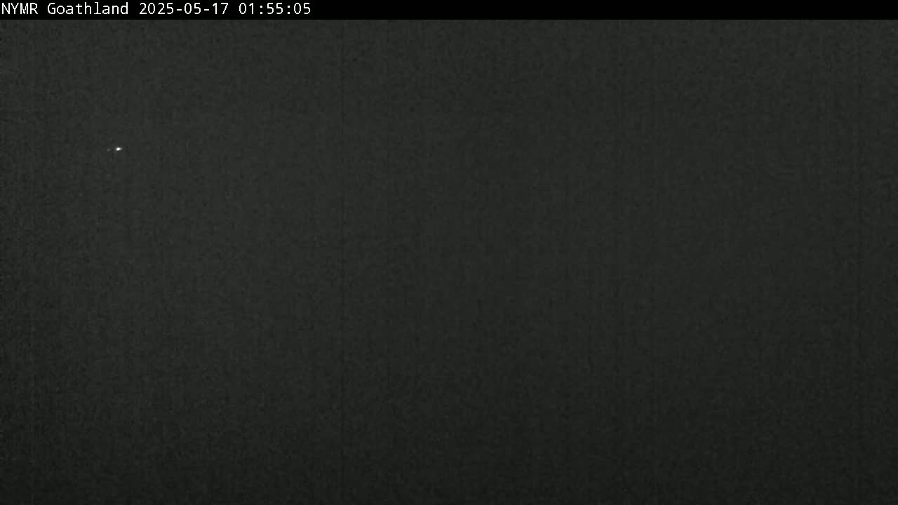 North Yorkshire Moors Railway (NYMR) Goathland Station North View Live Cam - Goathland, Borough of Scarborough, North Yorkshire, Yorkshire and the Humber, England, United Kingdom