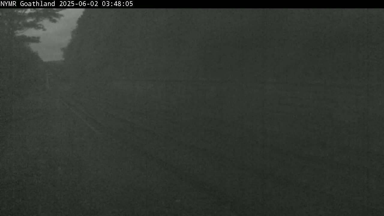 North Yorkshire Moors Railway (NYMR) Goathland Station North View Live Cam - Goathland, Borough of Scarborough, North Yorkshire, Yorkshire and the Humber, England, United Kingdom