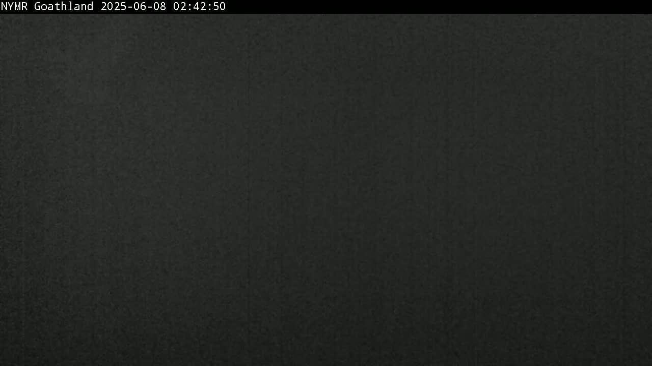 North Yorkshire Moors Railway (NYMR) Goathland Station North View Live Cam - Goathland, Borough of Scarborough, North Yorkshire, Yorkshire and the Humber, England, United Kingdom