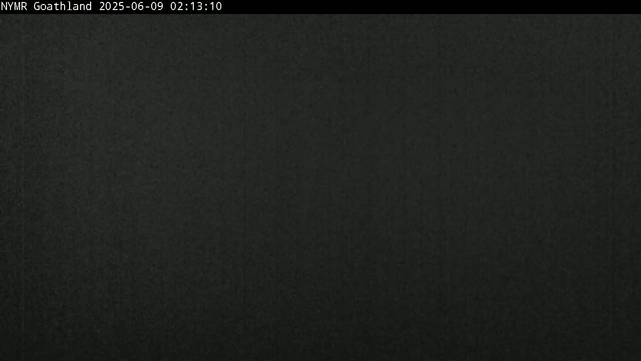 North Yorkshire Moors Railway (NYMR) Goathland Station North View Live Cam - Goathland, Borough of Scarborough, North Yorkshire, Yorkshire and the Humber, England, United Kingdom