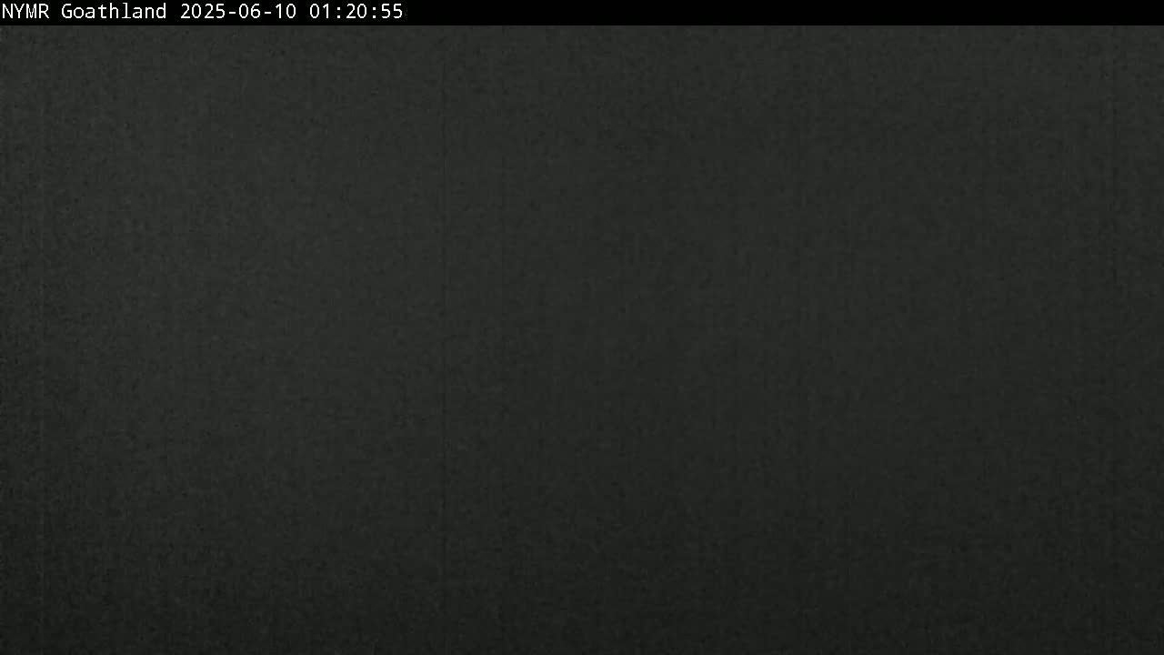 North Yorkshire Moors Railway (NYMR) Goathland Station North View Live Cam - Goathland, Borough of Scarborough, North Yorkshire, Yorkshire and the Humber, England, United Kingdom