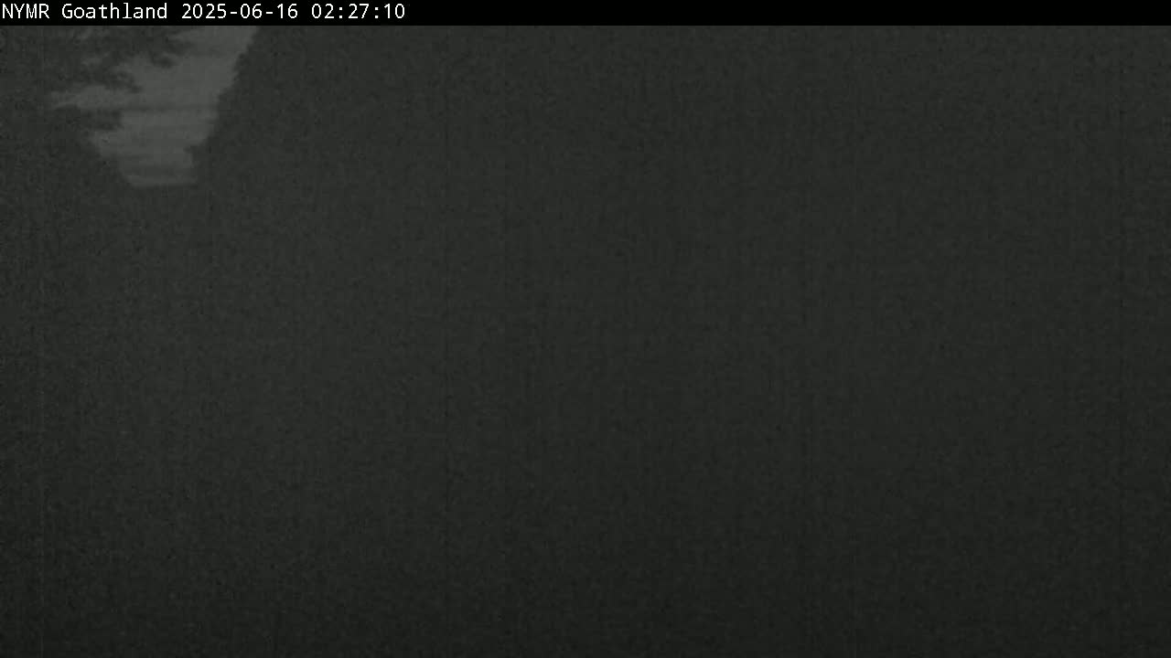 North Yorkshire Moors Railway (NYMR) Goathland Station North View Live Cam - Goathland, Borough of Scarborough, North Yorkshire, Yorkshire and the Humber, England, United Kingdom