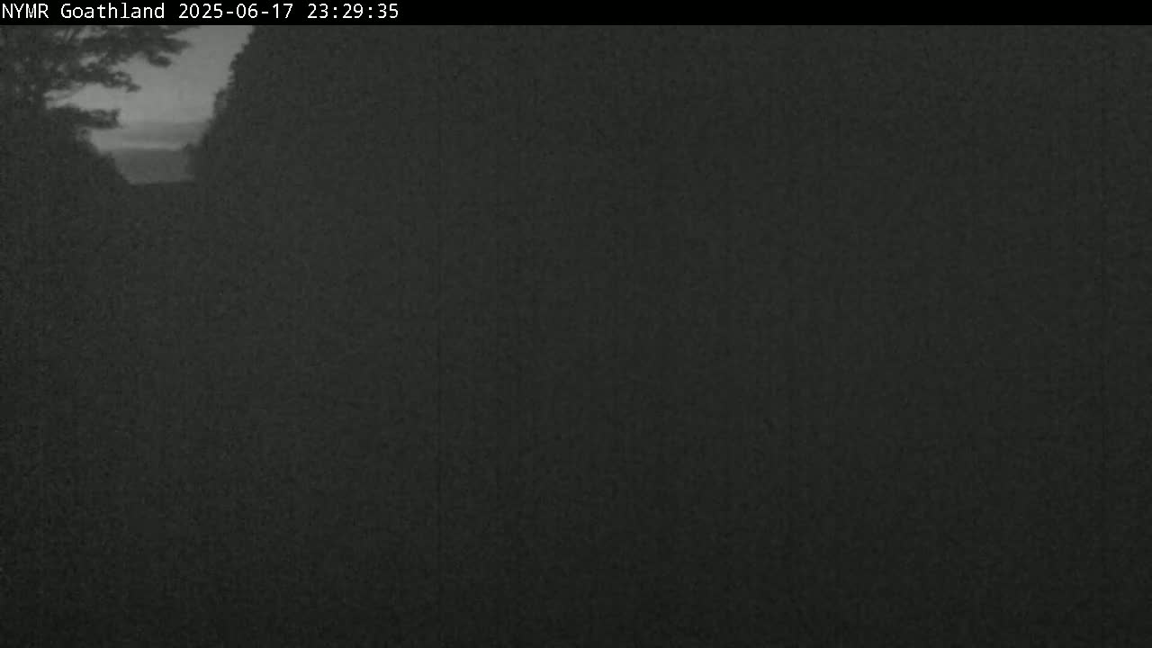 North Yorkshire Moors Railway (NYMR) Goathland Station North View Live Cam - Goathland, Borough of Scarborough, North Yorkshire, Yorkshire and the Humber, England, United Kingdom