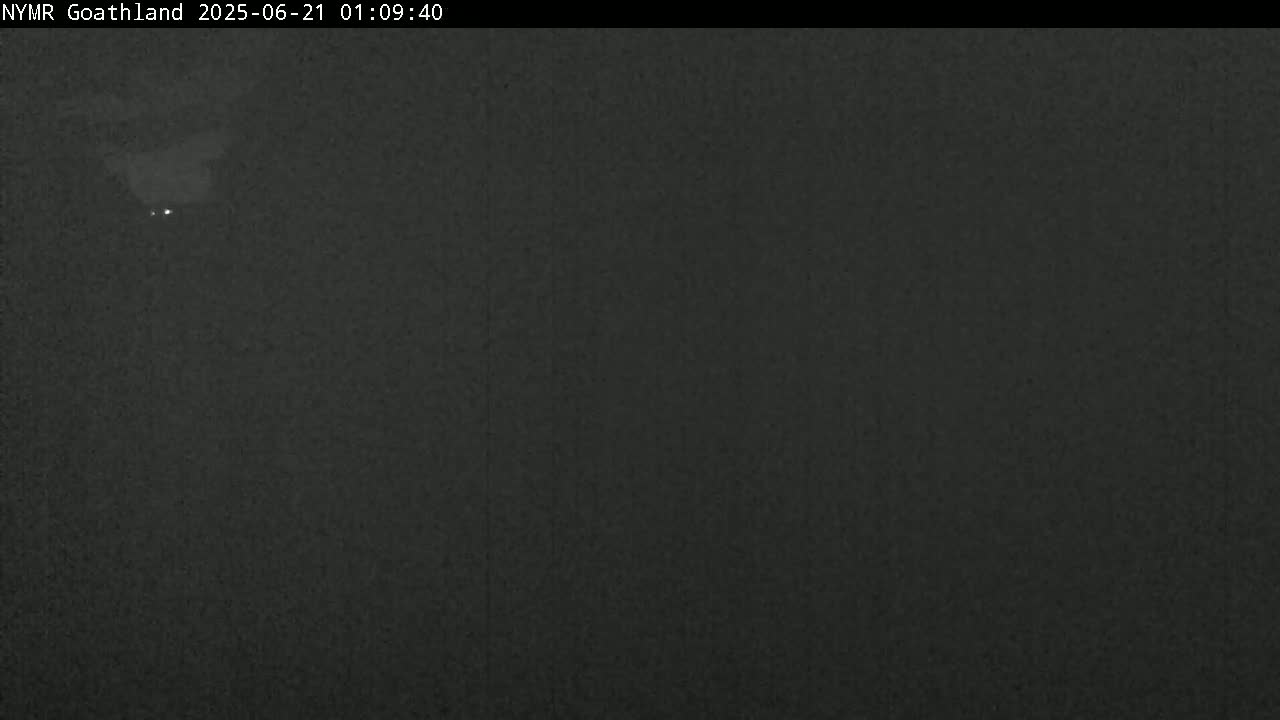 North Yorkshire Moors Railway (NYMR) Goathland Station North View Live Cam - Goathland, Borough of Scarborough, North Yorkshire, Yorkshire and the Humber, England, United Kingdom