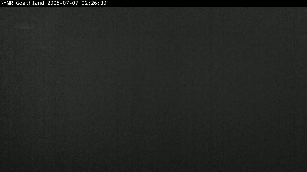 North Yorkshire Moors Railway (NYMR) Goathland Station North View Live Cam - Goathland, Borough of Scarborough, North Yorkshire, Yorkshire and the Humber, England, United Kingdom