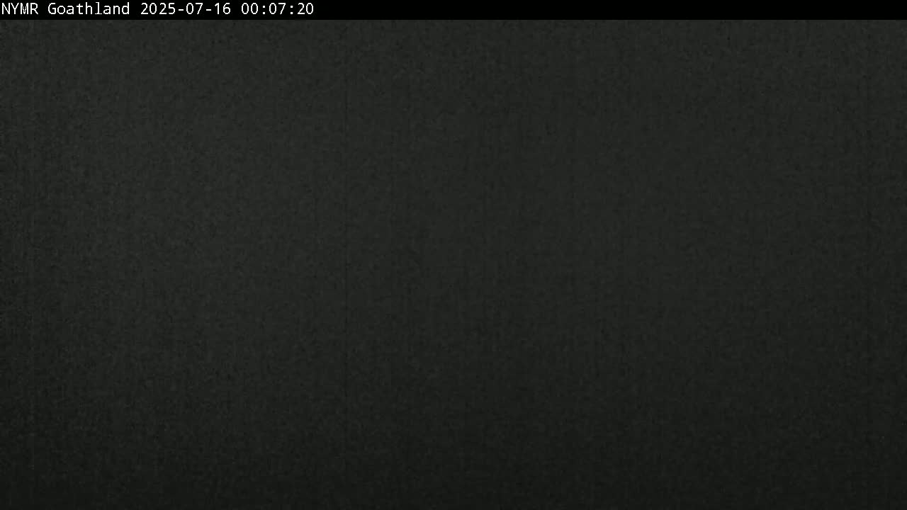 North Yorkshire Moors Railway (NYMR) Goathland Station North View Live Cam - Goathland, Borough of Scarborough, North Yorkshire, Yorkshire and the Humber, England, United Kingdom