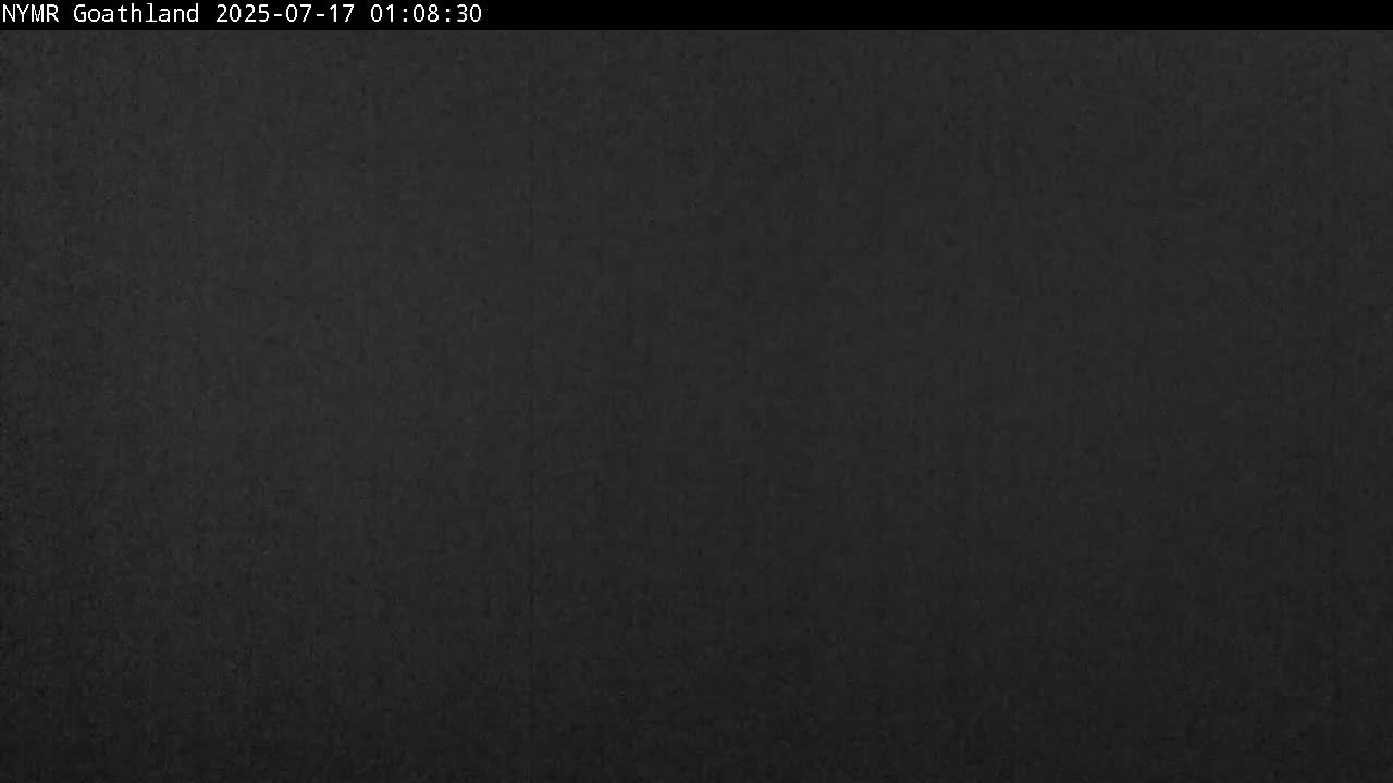 North Yorkshire Moors Railway (NYMR) Goathland Station North View Live Cam - Goathland, Borough of Scarborough, North Yorkshire, Yorkshire and the Humber, England, United Kingdom