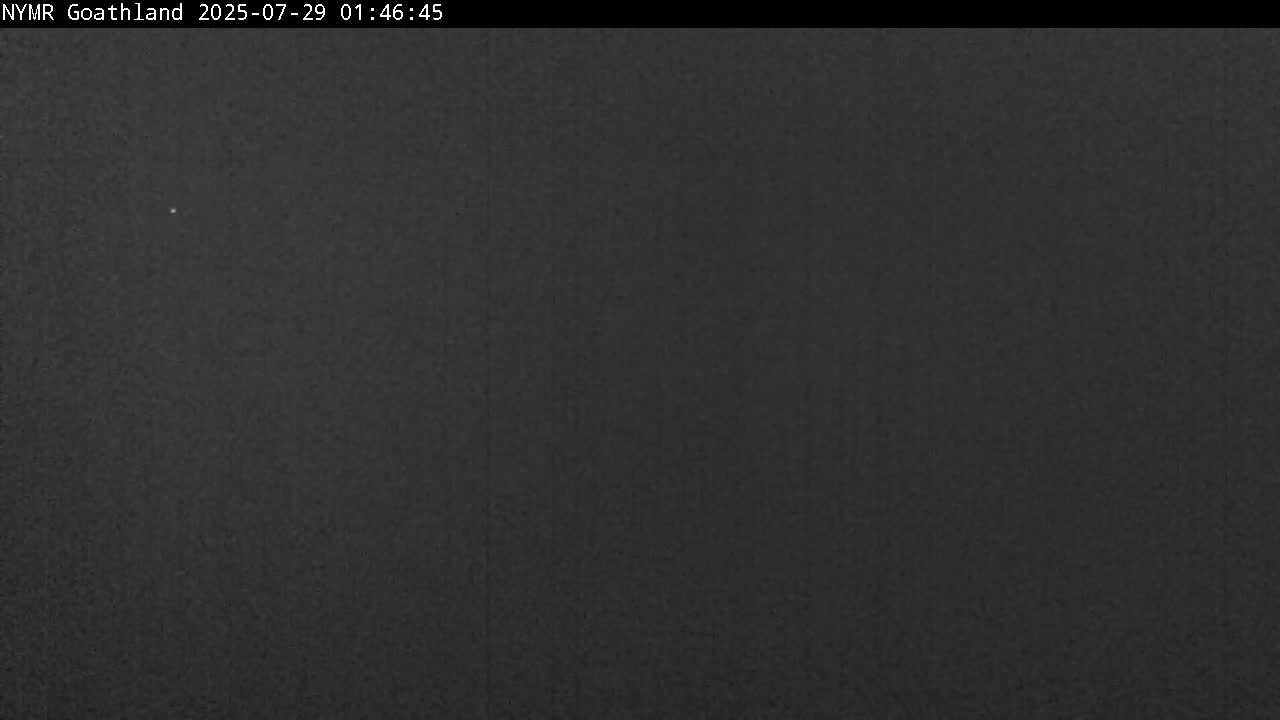 North Yorkshire Moors Railway (NYMR) Goathland Station North View Live Cam - Goathland, Borough of Scarborough, North Yorkshire, Yorkshire and the Humber, England, United Kingdom