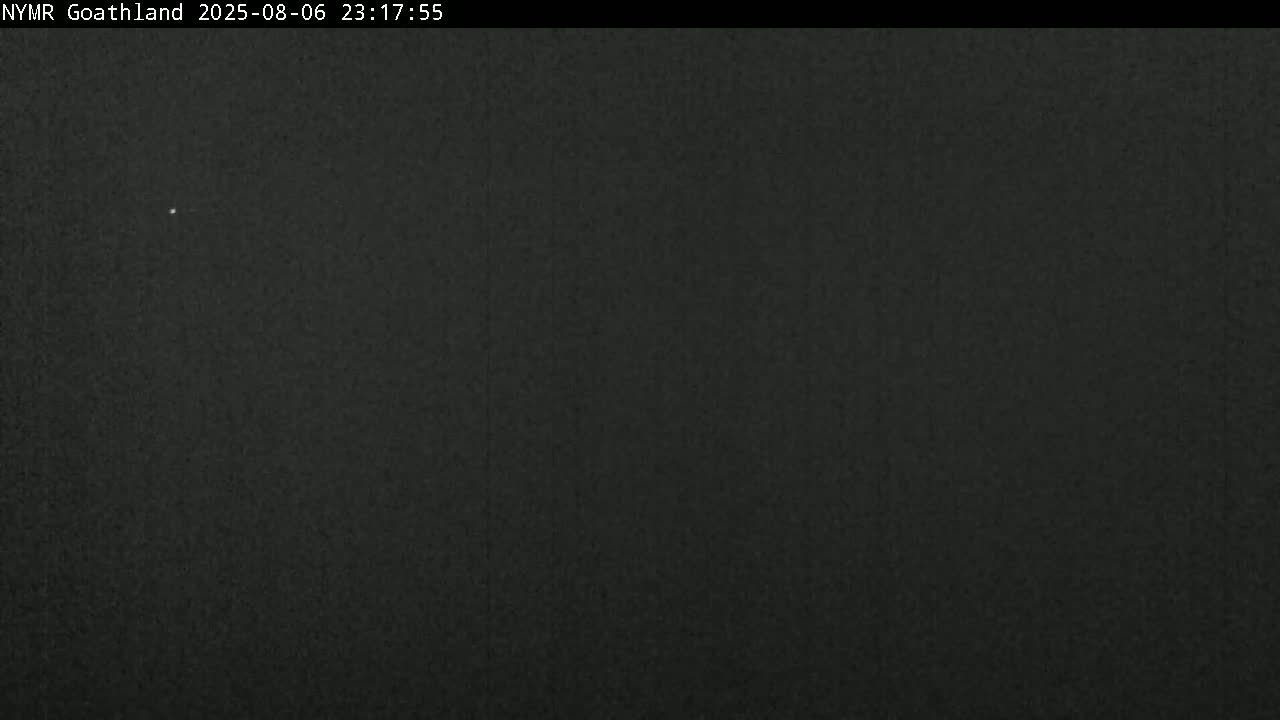 North Yorkshire Moors Railway (NYMR) Goathland Station North View Live Cam - Goathland, Borough of Scarborough, North Yorkshire, Yorkshire and the Humber, England, United Kingdom