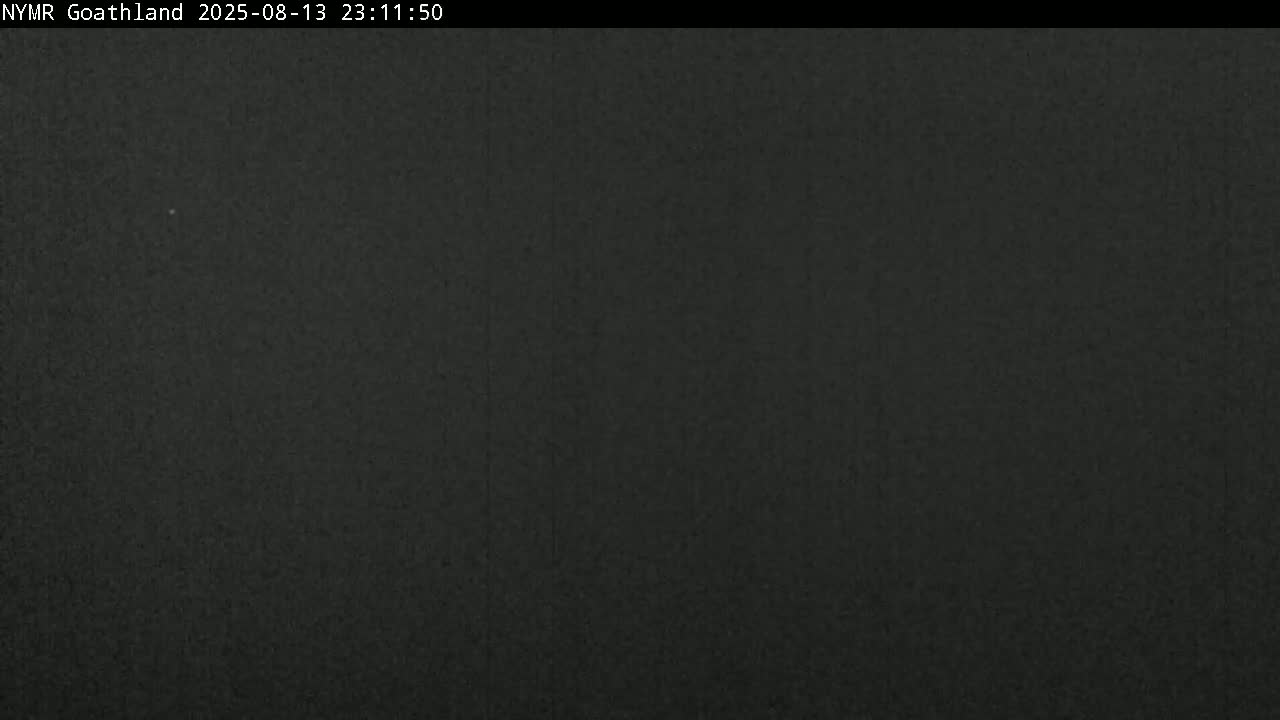 North Yorkshire Moors Railway (NYMR) Goathland Station North View Live Cam - Goathland, Borough of Scarborough, North Yorkshire, Yorkshire and the Humber, England, United Kingdom