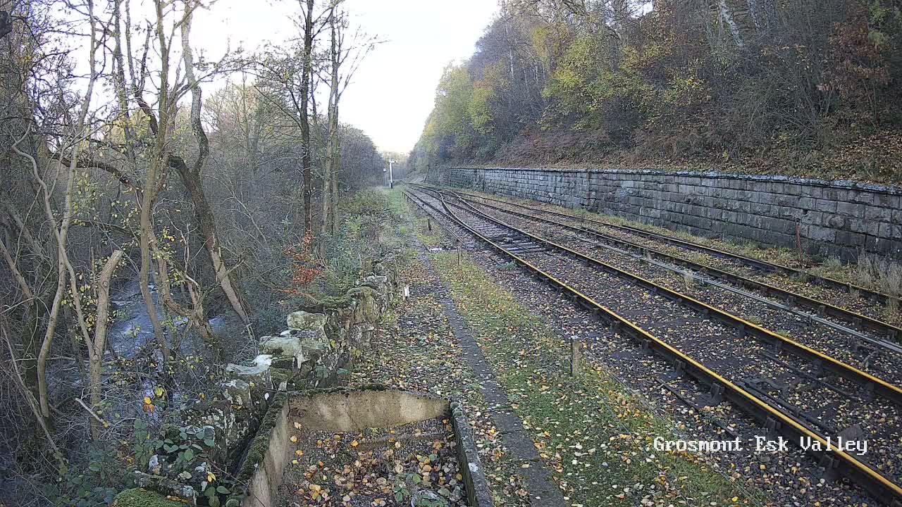 North Yorkshire Moors Railway (NYMR) Goathland Station North View Live Cam - Goathland, Borough of Scarborough, North Yorkshire, Yorkshire and the Humber, England, United Kingdom