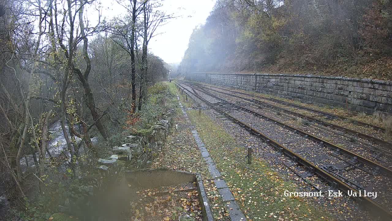 North Yorkshire Moors Railway (NYMR) Goathland Station North View Live Cam - Goathland, Borough of Scarborough, North Yorkshire, Yorkshire and the Humber, England, United Kingdom