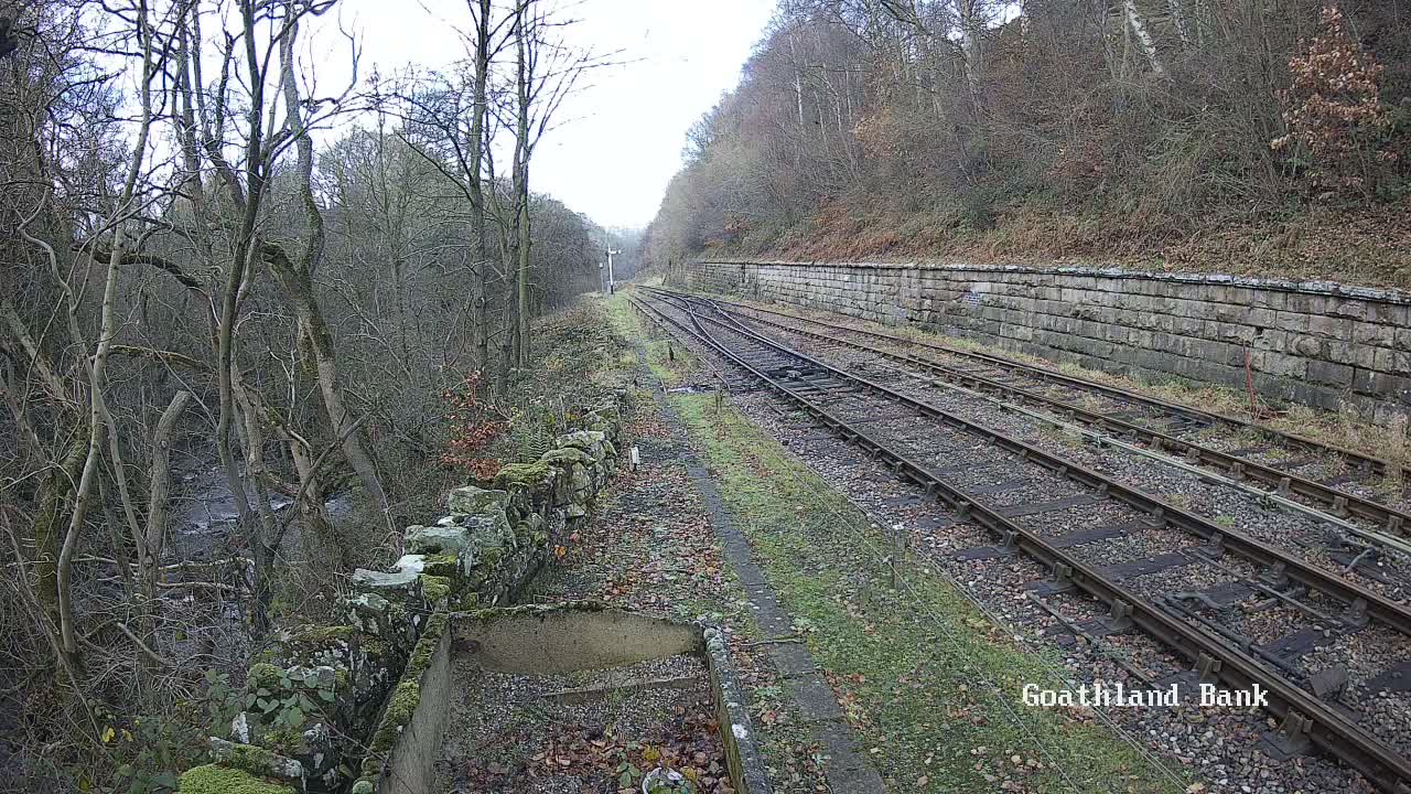 North Yorkshire Moors Railway (NYMR) Goathland Station North View Live Cam - Goathland, Borough of Scarborough, North Yorkshire, Yorkshire and the Humber, England, United Kingdom