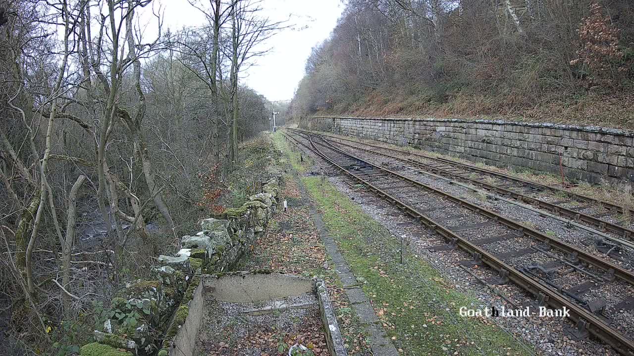 North Yorkshire Moors Railway (NYMR) Goathland Station North View Live Cam - Goathland, Borough of Scarborough, North Yorkshire, Yorkshire and the Humber, England, United Kingdom