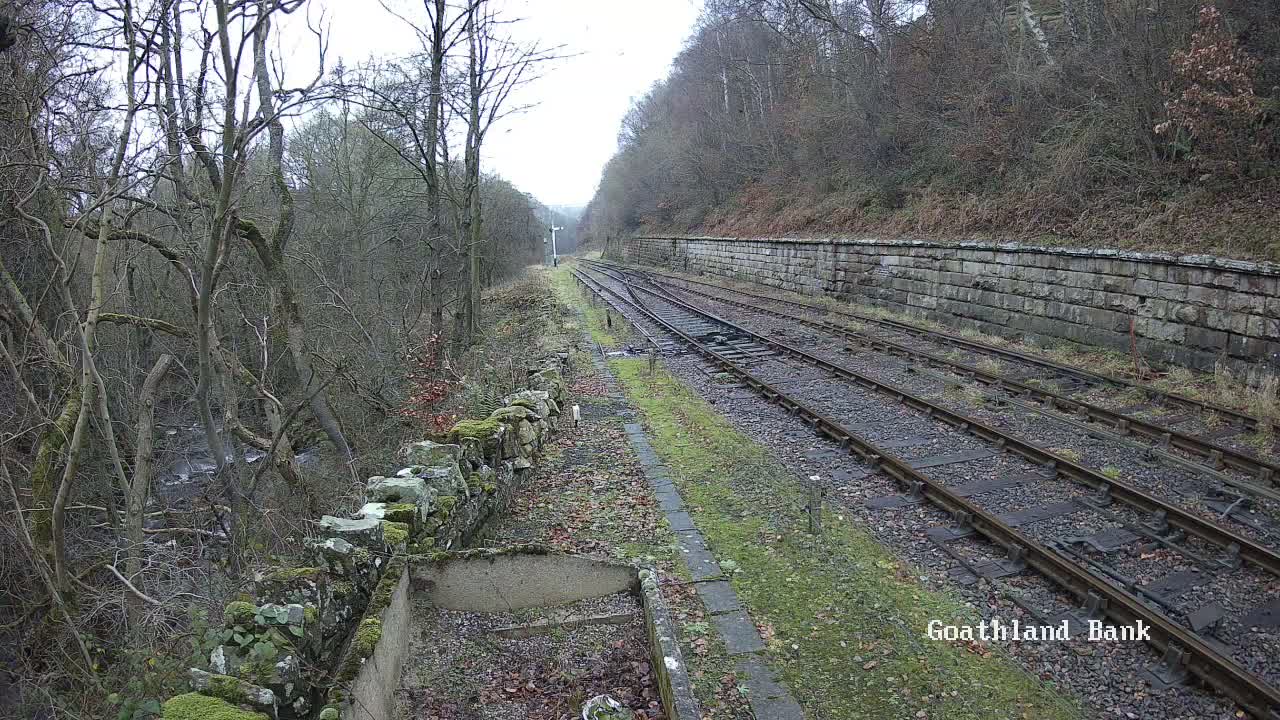 North Yorkshire Moors Railway (NYMR) Goathland Station North View Live Cam - Goathland, Borough of Scarborough, North Yorkshire, Yorkshire and the Humber, England, United Kingdom