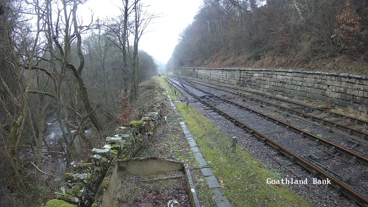 North Yorkshire Moors Railway (NYMR) Goathland Station North View Live Cam - Goathland, Borough of Scarborough, North Yorkshire, Yorkshire and the Humber, England, United Kingdom