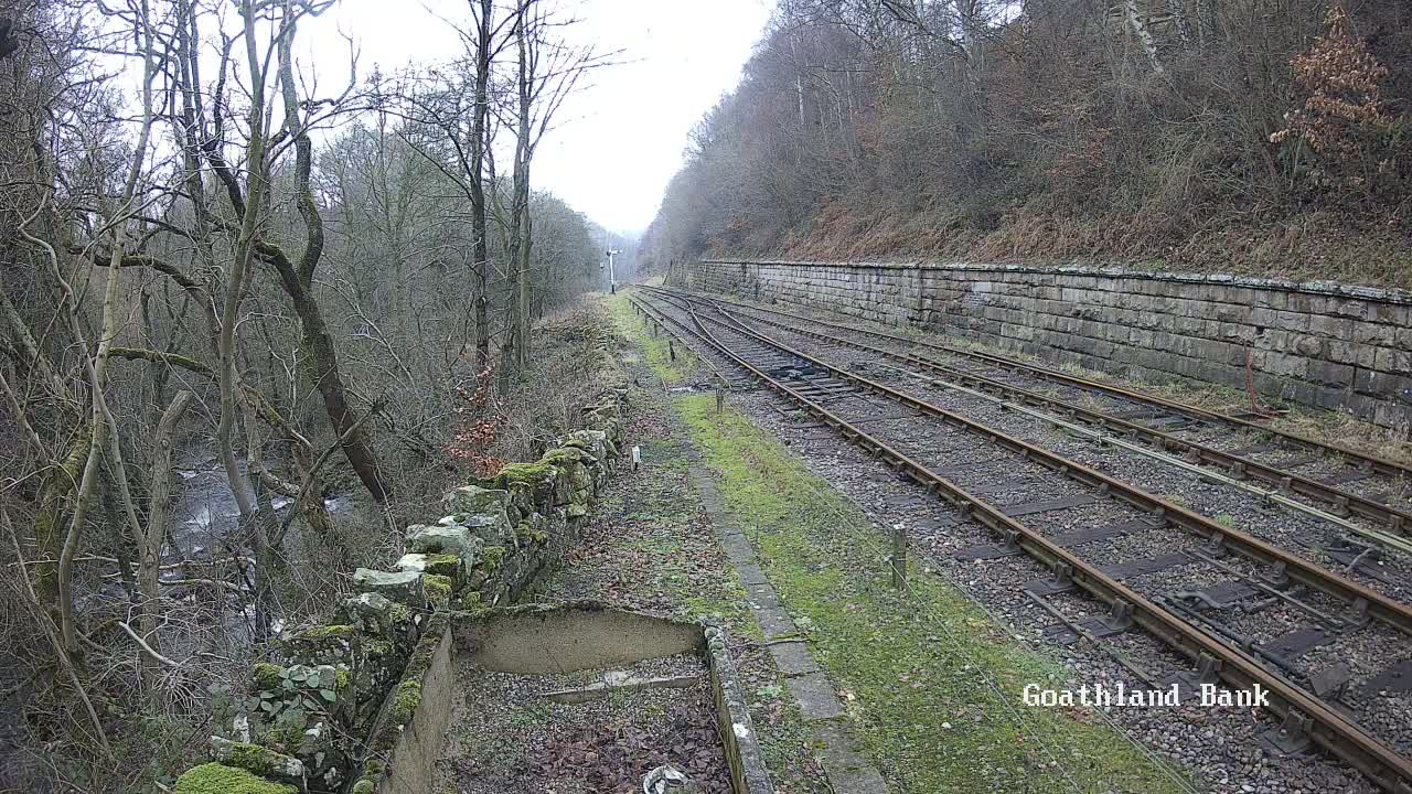 North Yorkshire Moors Railway (NYMR) Goathland Station North View Live Cam - Goathland, Borough of Scarborough, North Yorkshire, Yorkshire and the Humber, England, United Kingdom