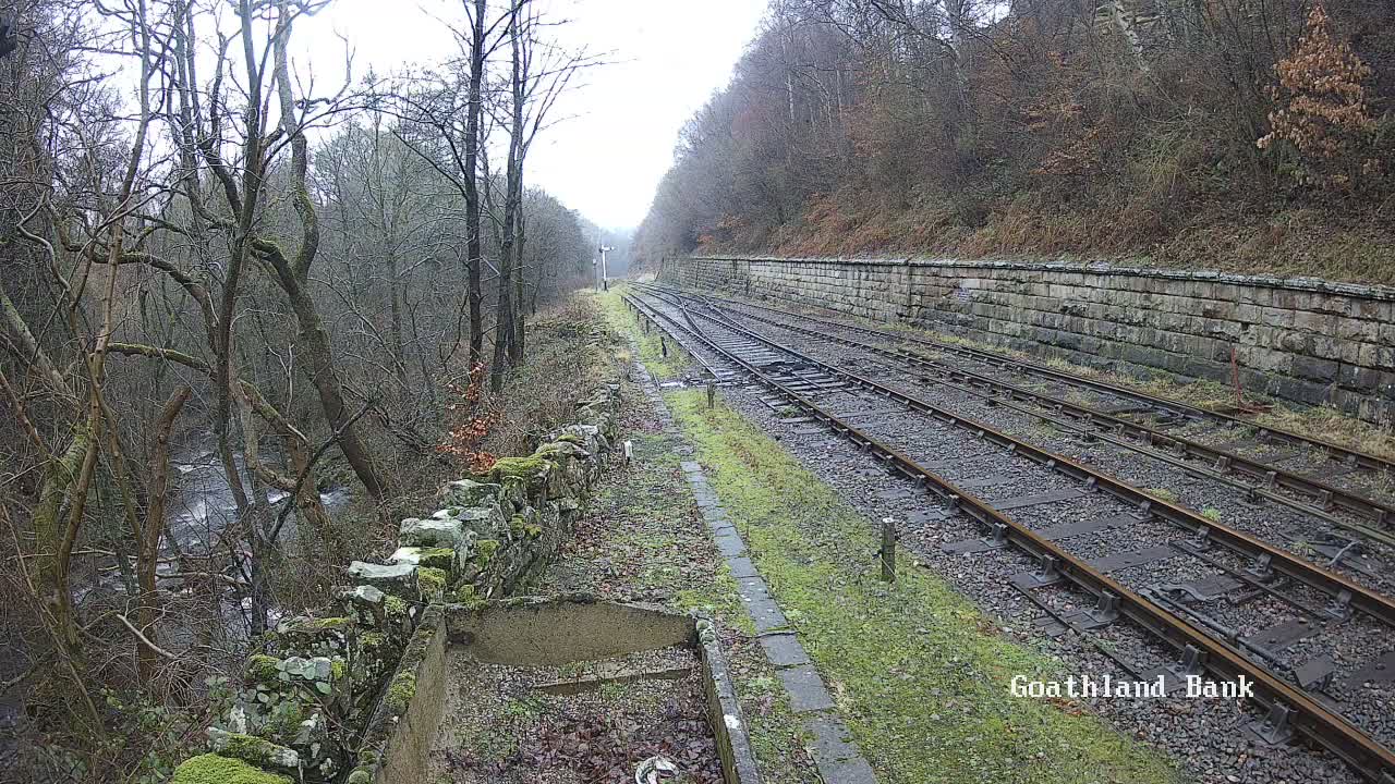 North Yorkshire Moors Railway (NYMR) Goathland Station North View Live Cam - Goathland, Borough of Scarborough, North Yorkshire, Yorkshire and the Humber, England, United Kingdom