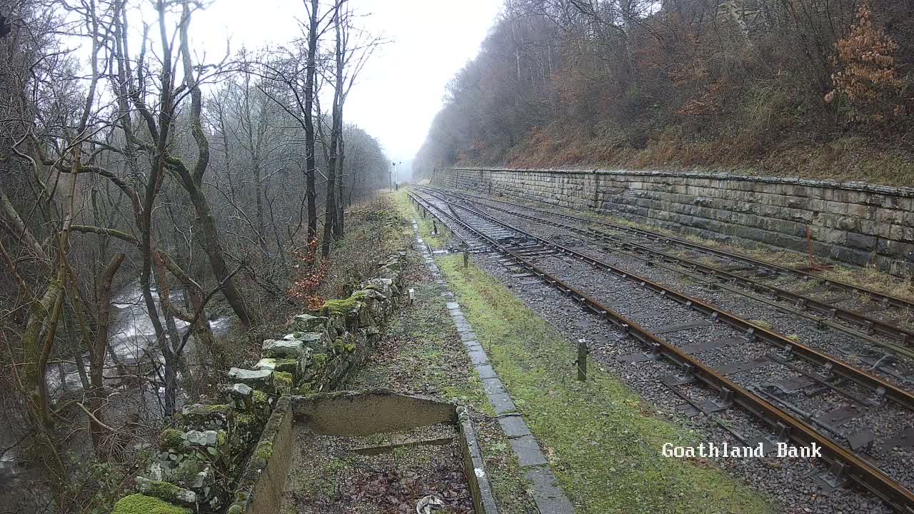 North Yorkshire Moors Railway (NYMR) Goathland Station North View Live Cam - Goathland, Borough of Scarborough, North Yorkshire, Yorkshire and the Humber, England, United Kingdom
