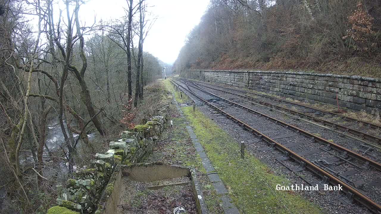 North Yorkshire Moors Railway (NYMR) Goathland Station North View Live Cam - Goathland, Borough of Scarborough, North Yorkshire, Yorkshire and the Humber, England, United Kingdom