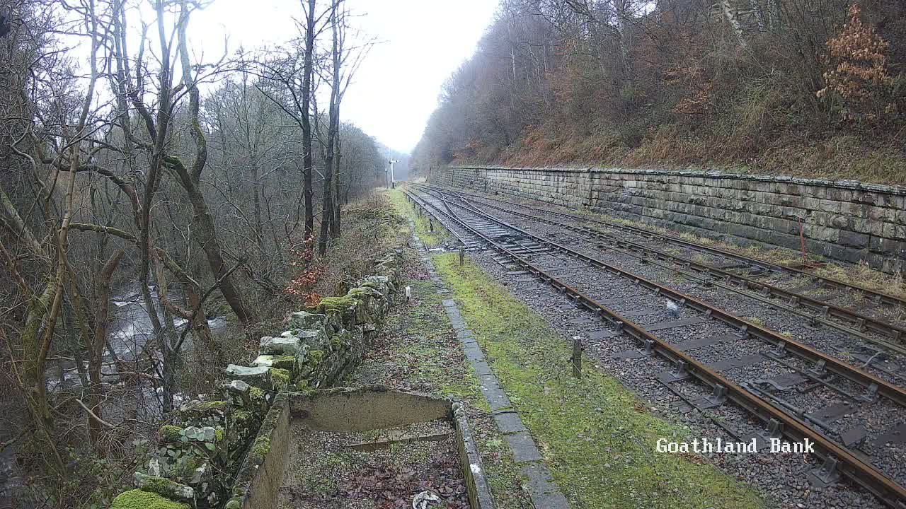 North Yorkshire Moors Railway (NYMR) Goathland Station North View Live Cam - Goathland, Borough of Scarborough, North Yorkshire, Yorkshire and the Humber, England, United Kingdom