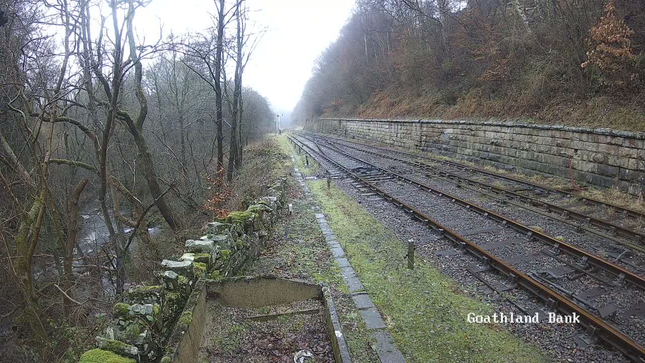 North Yorkshire Moors Railway (NYMR) Goathland Station North View Live Cam - Goathland, Borough of Scarborough, North Yorkshire, Yorkshire and the Humber, England, United Kingdom